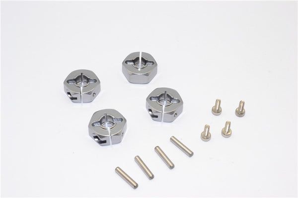 HPI Sprint 2 Aluminum Drive Adaptor - 4Pcs Set Gray Silver