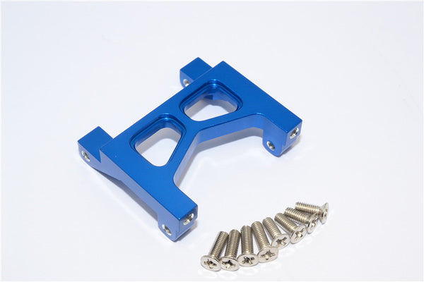 HPI Sprint 2 Aluminum Mount Connecting Main Chassis & Sub-Chassis - 1Pc Blue