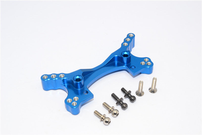 HPI Sprint 2 Aluminum Front Damper Plate - 1 Set Blue