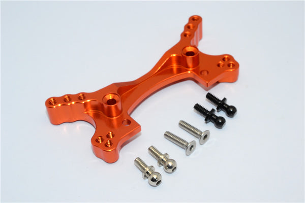 HPI Sprint 2 Aluminum Front Damper Plate - 1Set Orange