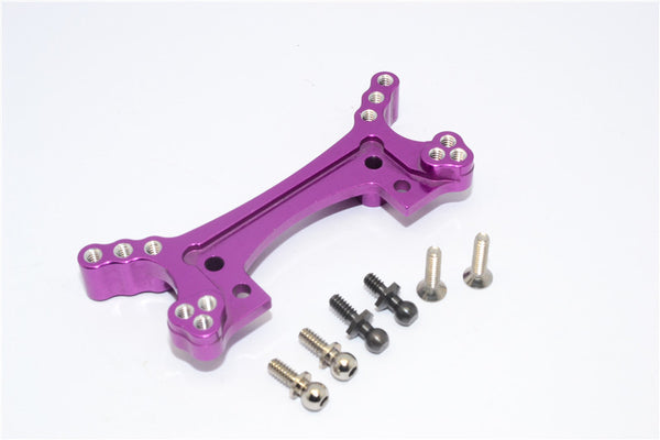 HPI Sprint 2 Aluminum Front Damper Plate - 1 Set Purple