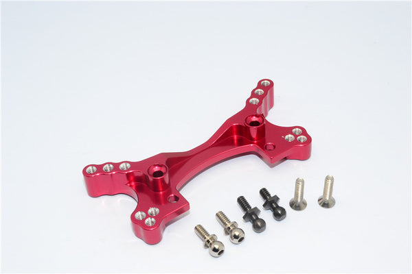 HPI Sprint 2 Aluminum Front Damper Plate - 1 Set Red