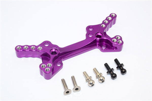 HPI Sprint 2 Aluminum Rear Damper Plate - 1Set Pink