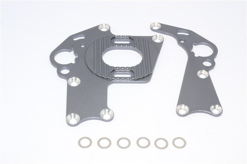 HPI Sprint 2 Aluminum Motor Mount - 1 Set Gray Silver