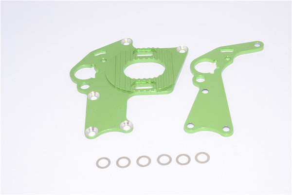 HPI Sprint 2 Aluminum Motor Mount - 1 Set Light Green