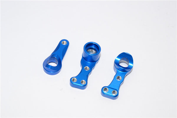 HPI Sprint 2 Aluminum Steering Assembly - 1Set Blue