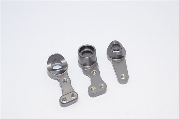 HPI Sprint 2 Aluminum Steering Assembly - 1 Set Gray Silver