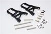 HPI Sprint 2 Aluminum Front Arm With Screws & Pins & E-Clips - 1Pr Set Black
