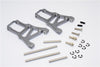 HPI Sprint 2 Aluminum Front Arm With Screws & Pins & E-Clips - 1Pr Set Gray Silver