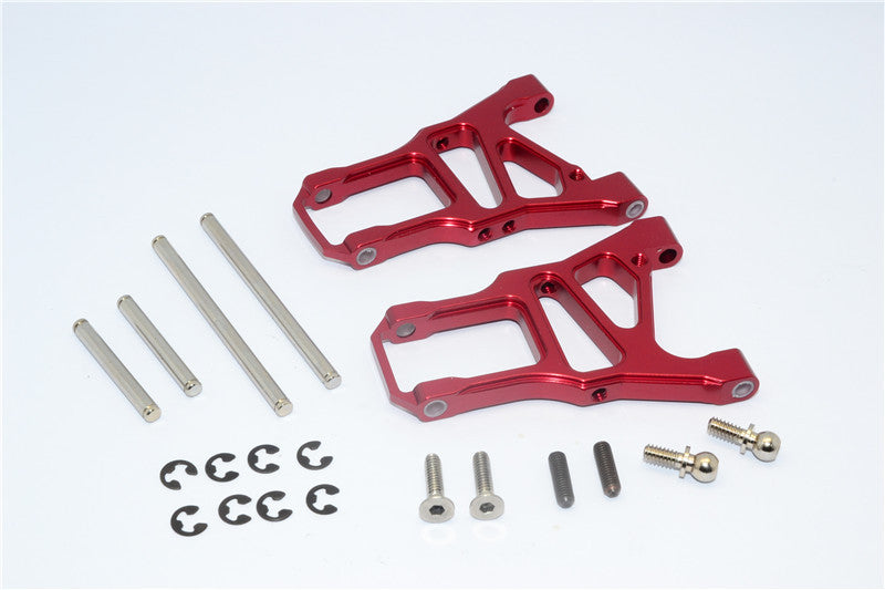 HPI Sprint 2 Aluminum Front Arm With Screws & Pins & E-Clips - 1Pr Set Red