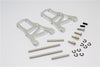 HPI Sprint 2 Aluminum Front Arm With Screws & Pins & E-Clips - 1Pr Set Silver