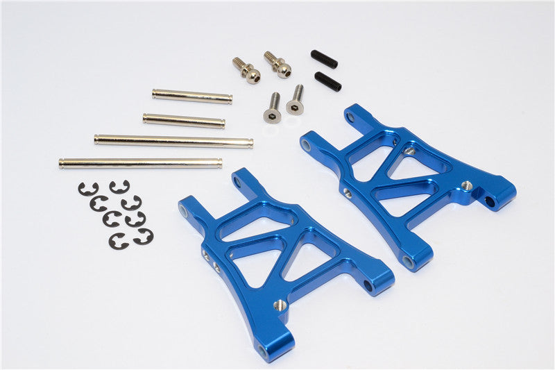 HPI Sprint 2 Aluminum Rear Arm With Screws & Pins & E-Clips - 1Pr Set Blue