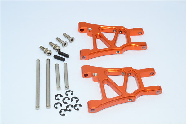 HPI Sprint 2 Aluminum Rear Arm With Screws & Pins & E-Clips - 1Pr Set Orange