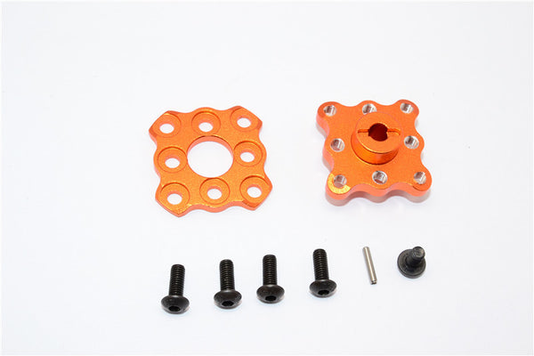 HPI Sprint 2 Aluminum Spur Gear Hub With Pin - 1 Set Orange