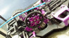 HPI Sprint 2 Aluminum Spur Gear Hub With Pin - 1 Set Pink