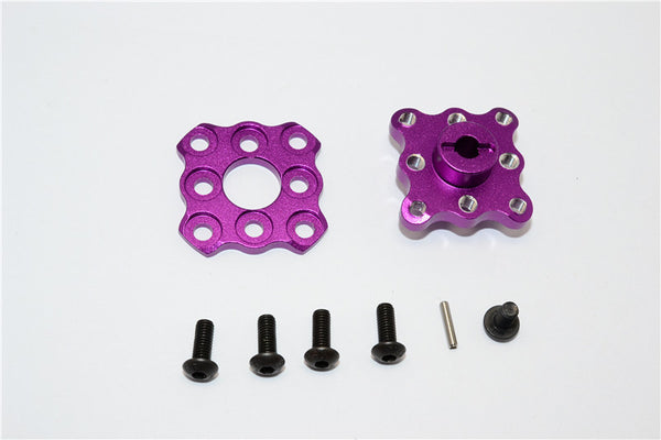 HPI Sprint 2 Aluminum Spur Gear Hub With Pin - 1Set Purple