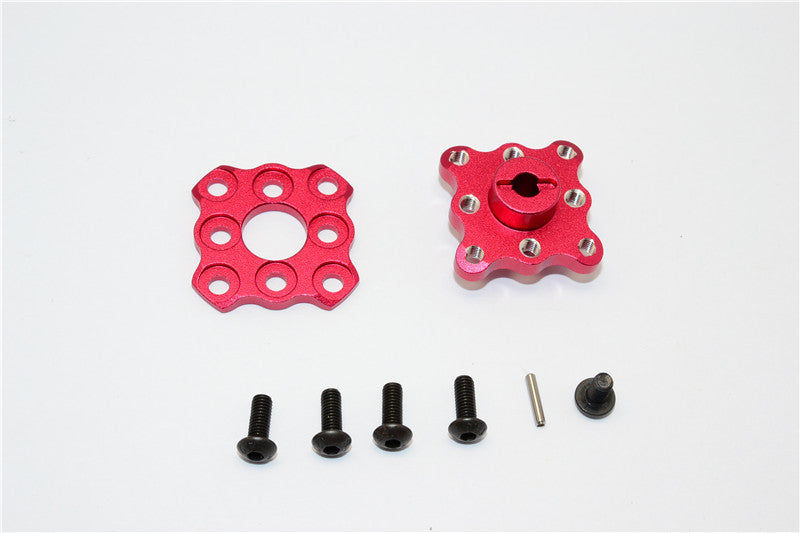 HPI Sprint 2 Aluminum Spur Gear Hub With Pin - 1Set Red