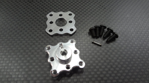 HPI Sprint 2 Aluminum Spur Gear Hub With Pin - 1Set Silver