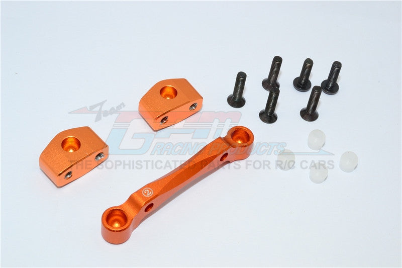 HPI Sport 3 Flux Aluminum Front Arm Bulk - 1 Set Orange