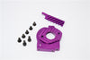 HPI Sport 3 Flux Aluminum Motor Heat Sink Mount - 1 Set Purple