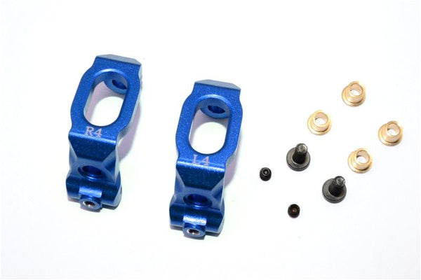HPI Sport 3 Flux Aluminum Front C-Hub - 1Pr Blue