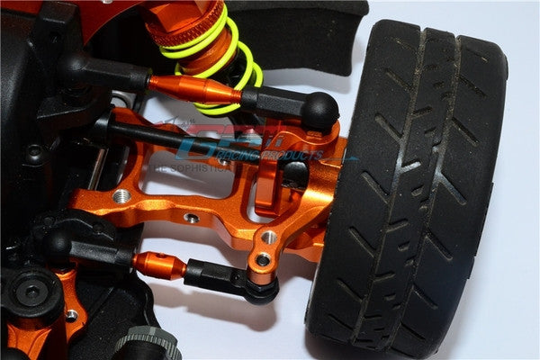 HPI Sport 3 Flux Aluminum Front Knuckle Arm 1Pr Silver