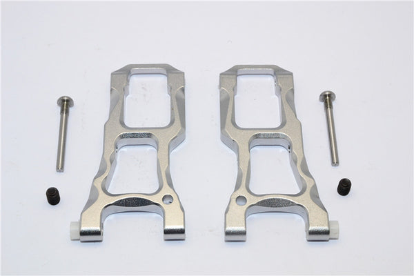 HPI Sport 3 Flux Aluminum Front Suspension Arm - 1Pr Set Gray Silver