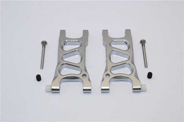 HPI Sport 3 Flux Aluminum Rear Suspension Arm - 1Pr Set Gray Silver