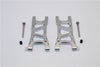 HPI Sport 3 Flux Aluminum Rear Suspension Arm - 1Pr Set Gray Silver
