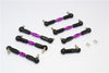 HPI Sport 3 Flux Aluminum Completed Tie Rod - 7Pcs Purple