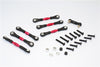 HPI Sport 3 Flux Aluminum Completed Tie Rod - 7Pcs Red