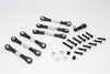 HPI Sport 3 Flux Aluminum Completed Tie Rod - 7Pcs Silver