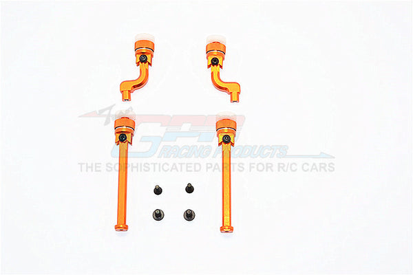 HPI Sport 3 Flux Aluminum Front+Rear Magnet Body Mount For BMW M3 E30 - 1 Set
 Orange