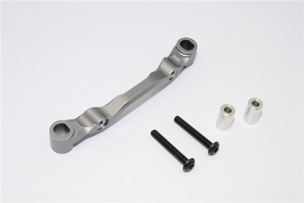 HPI Sport 3 Flux Aluminum Rear Body Post Mount - 1Pc Set Gray Silver