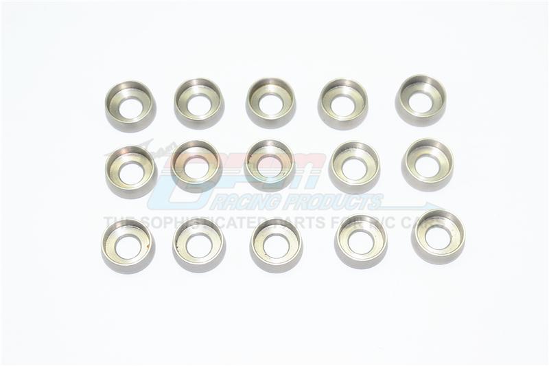 Stainless Steel 5mm Hole Round Head Screw Meson - 15Pc Set 