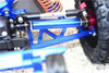 Traxxas Rustler 4X4 VXL (67076-4) / Hoss 4X4 VXL (90076-4) Harden Steel #45 Rear Axle CVD Drive Shaft With Alloy Body - 1 Pair Set Blue