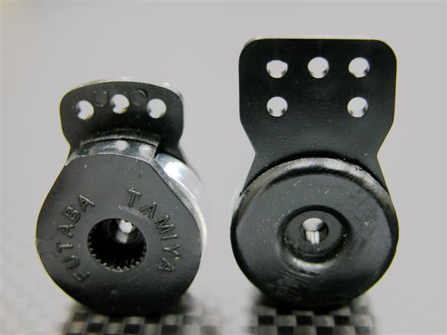 Servo Saver For Futaba & Tamiya - 1 Set Black