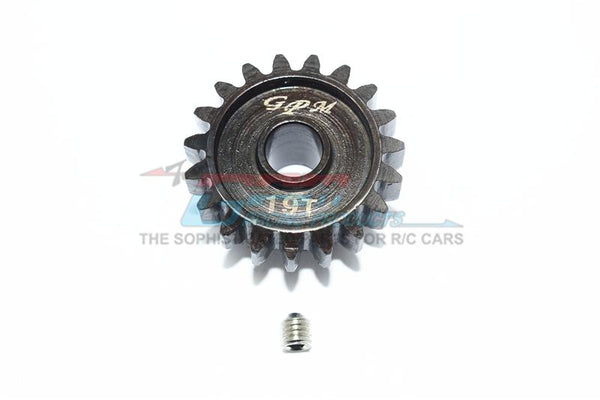 Losi 1/6 Super Baja Rey 4X4 Desert Truck Harden Steel #45 Pinion Gear 19T - 1Pc Set Black