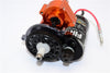 Axial SCX10 & Wraith Steel #45 Spur Gear 48 Pitch 85T + Aluminum Spur Gear Adapter - 1 Set Titanium