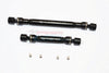 Axial SCX10 II (AX90046) Steel+Aluminum Front+Rear Center Shaft - 1 Set Black