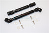 Axial SCX10 II (AX90046) Steel Adjustable Main Shaft With Alloy Body - 1 Set Black
