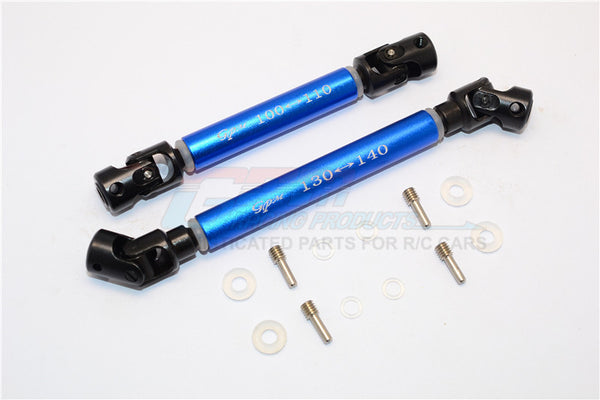 Axial SCX10 II (AX90046) Steel Adjustable Main Shaft With Alloy Body - 1 Set Blue