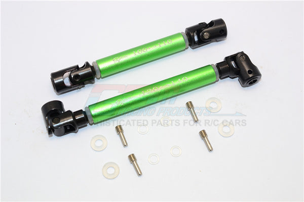 Axial SCX10 II (AX90046) Steel Adjustable Main Shaft With Alloy Body - 1 Set Green