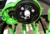 Axial SCX10 II (AX90046) Aluminum Spur Gear Adapter + Steel Gear 56T - 1 Set Green