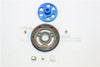 Axial SCX10 II (AX90046) Aluminum Spur Gear Adapter + Steel Gear 56T - 1 Set Blue