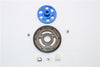 Axial SCX10 II (AX90046) Aluminum Spur Gear Adapter + Steel Gear 57T - 1 Set Blue