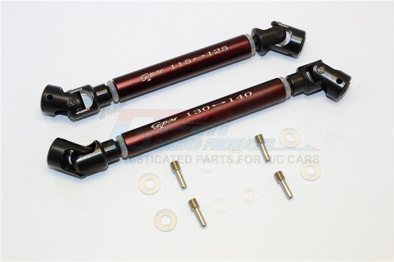 Axial SCX10 II (AX90047) Steel Adjustable Main Shaft With Alloy Body - 1 Set Brown