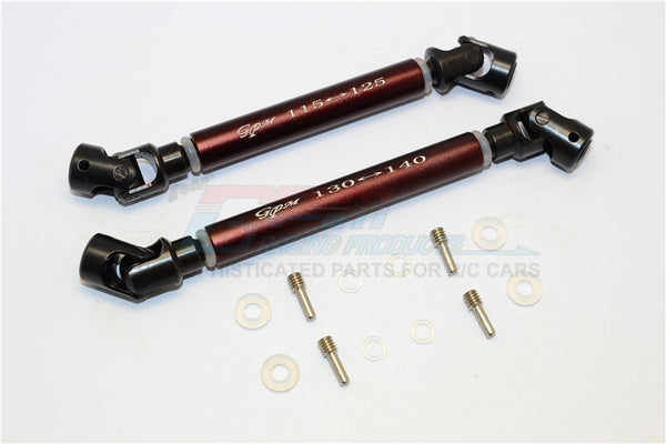 Axial SCX10 II (AX90047) Steel Adjustable Main Shaft With Alloy Body - 1 Set Brown