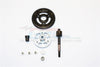 Axial SCX10 II (AX90047) Aluminum Spur Gear Adapter+Steel Gear 57T - 1 Set Gray Silver