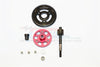 Axial SCX10 II (AX90047) Aluminum Spur Gear Adapter+Steel Gear 57T - 1 Set Red